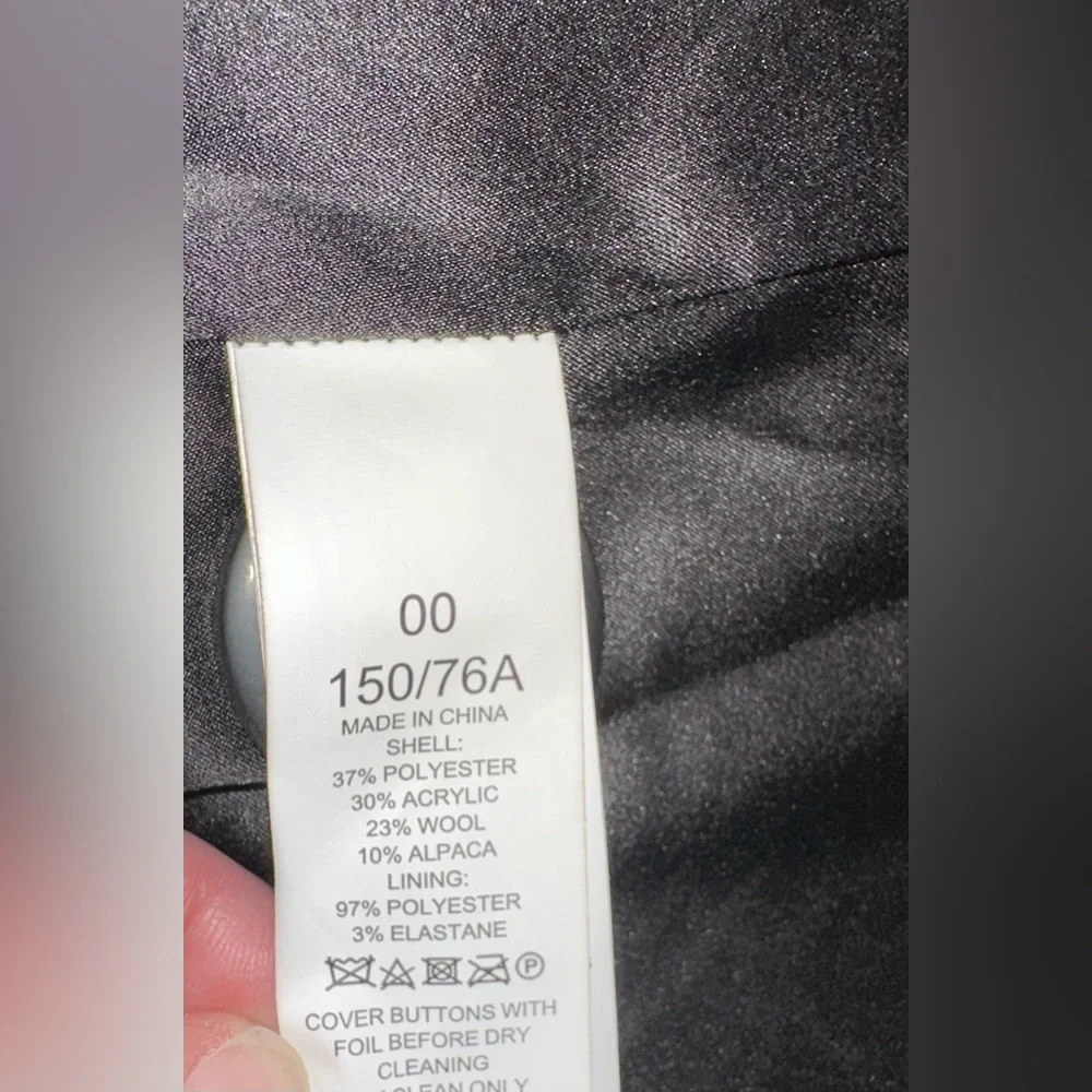 Kate Spade New York Plaid Print Boucle‎ Trench AS SEEN ON Cecilia Vega GMA 00